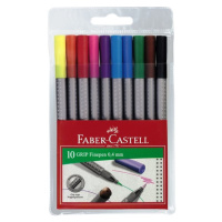 Popisovač Faber-Castell Grip 0.4 mm - sada 10 barev