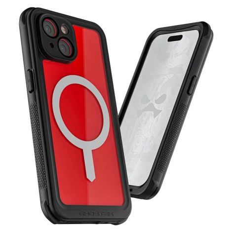 Kryt 	Ghostek Nautical Apple iPhone 15 Waterproof Case with Holster Clip Clear