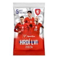 Fotbalové karty Hrdí lvi 2024 Hobby balíček