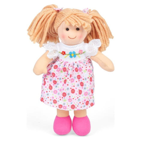 Bigjigs Toys Látková panenka Georgia - malá 25 cm