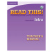 Read This! Intro Teacher´s Manual Cambridge University Press