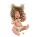 Llorens 63201 NEW BORN CHLAPEČEK - realistická panenka miminko s celovinylovým tělem - 31 cm