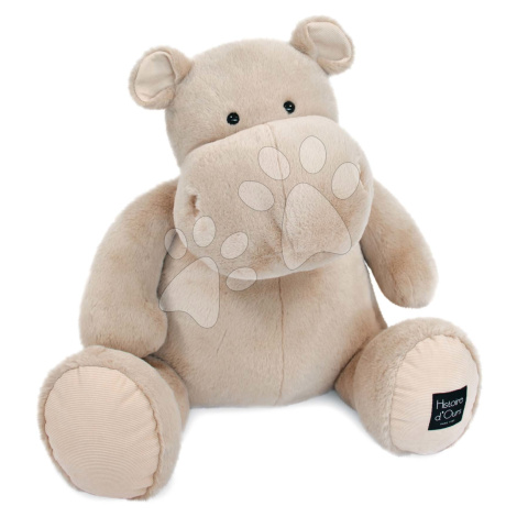 Plyšový hroch Hip' Cool Hippo Cocooning Histoire d’ Ours béžový 85 cm od 0 měsíců