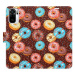 iSaprio flip pouzdro Donuts Pattern pro Xiaomi Redmi Note 10 / Note 10S