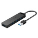 Vention 4-Port USB 3.0 Hub with Power Supply 0.5m Black