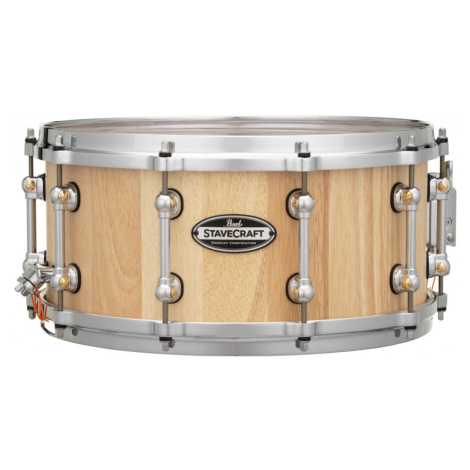 Pearl SCD1465TO/186 Stave Craft Thai Oak 14”x6,5” - Hand Rubbed Natural Maple WHITE PEARL