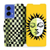 Mobiwear flip knížkové pro Motorola Moto G85 5G - VP56S