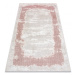 Dywany Łuszczów Kusový koberec Core A004 Frame beige/pink - 140x190 cm