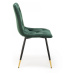 HALMAR Designová židle Nypo tmavě zelená