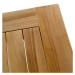 Garthen Divero zahradní dřevěný stůl, 90 x 90 x 75 cm