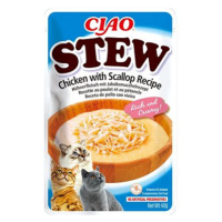 Ciao Churu Cat Stew kuřecí a hřebenatková receptura 10 × 40 g