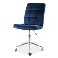 Kancelářská židle SIGQ-020 tmavě modrá