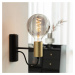 Lucande Skleněná LED žárovka E27 3,8 W, G125, 1800K, kouřová