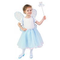 Dětský kostým tutu sukně modrá víla se svítícími křídly e-obal