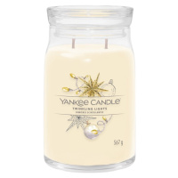 YANKEE CANDLE Signature sklo 2 knoty, Twinkling Lights 567 g