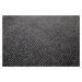 Vopi koberce Kusový koberec Quick step antracit čtverec - 150x150 cm