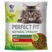 Krmivo pro kočky PERFECT FIT Natural Vitality Adult 1+ hovězí a kuře 6 × 650 g