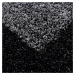 Ayyildiz koberce Kusový koberec Life Shaggy 1503 anthracit kruh Rozměry koberců: 120x120 (průměr
