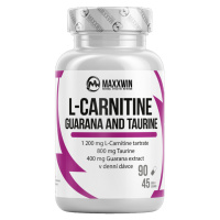 MAXXWIN L-Carnitine Guarana Taurine - 90 kapslí