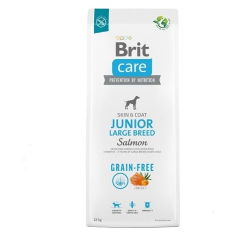 Brit Care Dog Grain-free Junior Large Breed Salmon 12 kg | P57036