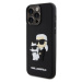 Karl Lagerfeld 3D Rubber Karl and Choupette iPhone 14 Pro Max černé Černá