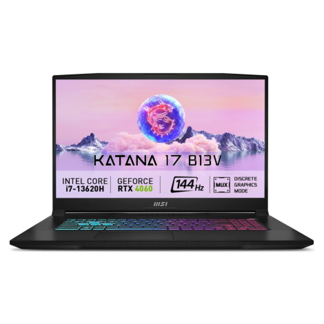 MSI Katana 17 B13VFK-249CZ - notebook - černý