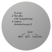 Chameleon Designová bílá tabule, lakovaný ocelový plech - kruh, Ø 980 mm, stříbrná metalíza