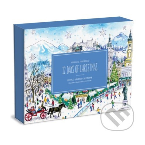 Michael Storrings 12 Days of Christmas Advent Puzzle Calendar - kniha z kategorie Zdraví a život