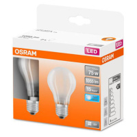 OSRAM OSRAM Classic A LED žárovka E27 7,5W 4000K mat 2ks