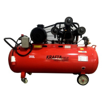 Kraft&Dele Olejový kompresor 300L 3V 400V 9,6kW 8bar 1460l/min KD1411 KD1411