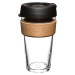 Černo-hnědý cestovní hrnek 454 ml Brew Cork Black L – KeepCup