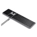 Satechi Slim W3 USB-C BACKLIT Wired Keyboard ST-UCSW3M Vesmírně šedá