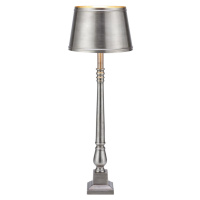 Markslöjd Markslöjd 108775 - Stolní lampa METALLO 1xE27/40W/230V matný chrom