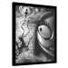 Obraz na zeď - Nightmare Before Christmas - Misfit love is Eternal, 34.3 × 44.5 cm