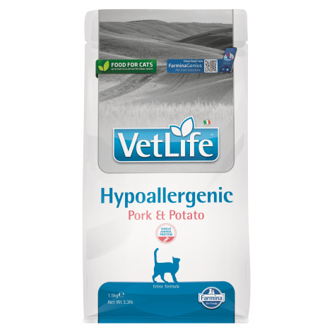 Vet Life Cat Hypoallergenic Pork & Potato 400 g Farmina