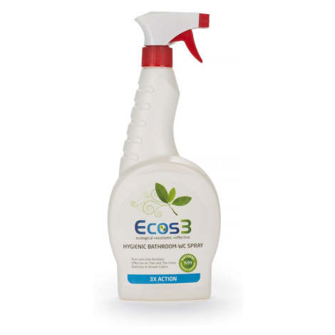 ECOS 3 Hygienický čistič koupelen a WC spray 750 ml