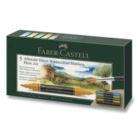 Popisovače Faber Castell Albr.Dürer Akvar sada 5ks PleinAir Faber-Castell