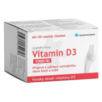 Neuraxpharm Vitamin D3 1000 IU 60+30 tobolek