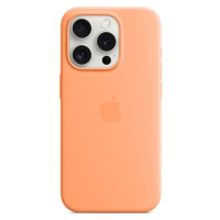 Kryt Apple iPhone 15 ProMax Silicone Case MS - Orange Sorbet