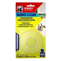 NANO páska 19mm x 2,5m DEBBEX oboustranná