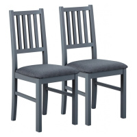 Jídelní židle (2 kusy) weston - šedá