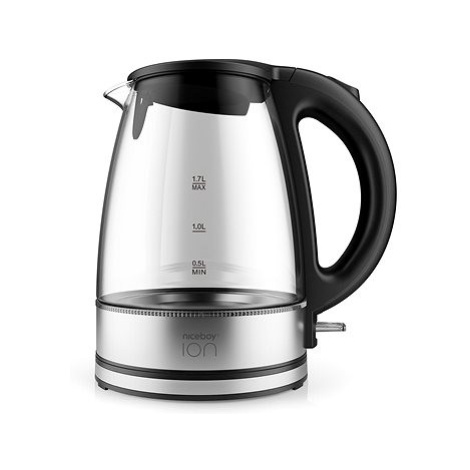 Niceboy ION Kettle K1 Crystal Glass Black