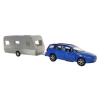 Kids Globe Volvo V70 kov s karavanem 30cm