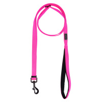 Rukka® Bliss neonové vodítko, růžové - velikost S: délka 200 cm, šířka 10 mm