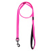 Rukka® Bliss neonové vodítko, růžové - velikost S: délka 200 cm, šířka 10 mm
