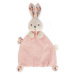 Textilní zajíček na mazlení Coquelicot Rabbit Poppy Doudou K'doux Kaloo růžový 20 cm z jemného m