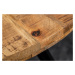 Jídelní stůl THOR 120 cm Dekorhome Přírodní dřevo,Jídelní stůl THOR 120 cm Dekorhome Přírodní dř