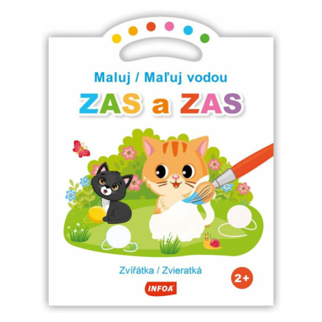 Maluj / Maľuj vodou ZAS a ZAS Zvířátka / Zvieratká Infoa