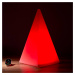 Epstein-Design Bateriová RGB LED pyramida, 54 cm