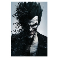 Umělecký tisk Batman Arkham - Joker, (26.7 x 40 cm)
